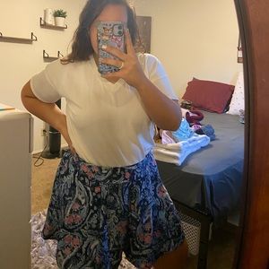 Torrid Paisley Shorts